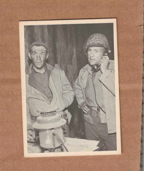 1963 DONRUSS SELMUR PRODUCTIONS COMBAT TV SERIES  1 TRADING CARD NM # 42