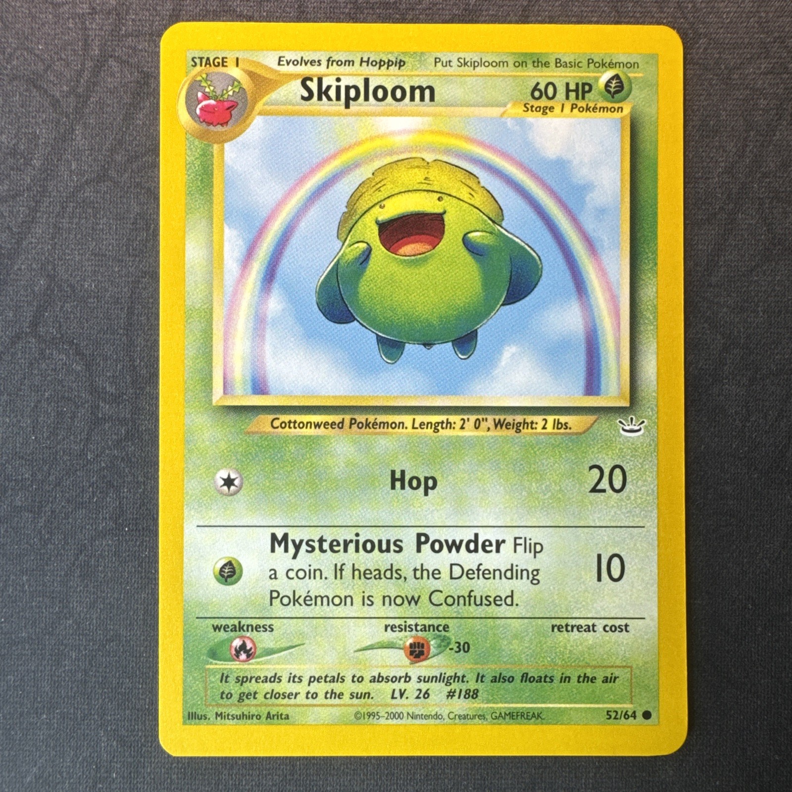 Skiploom 52/64 Neo Revelation Pokemon