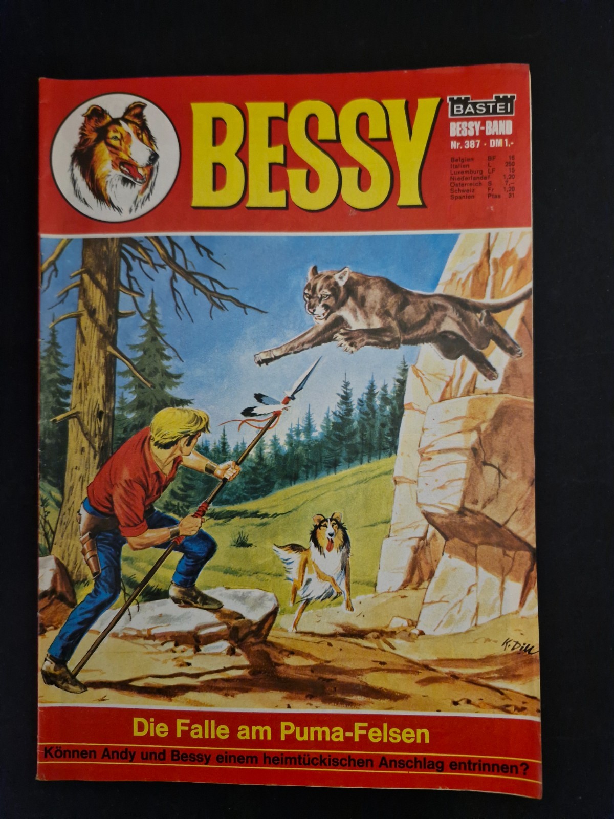 Fumetto Bessy n.387 (Bastei 1ª Edizione) Z1-2