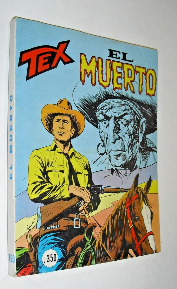 TEX 190 EL MUERTO (lire 350) del 1976