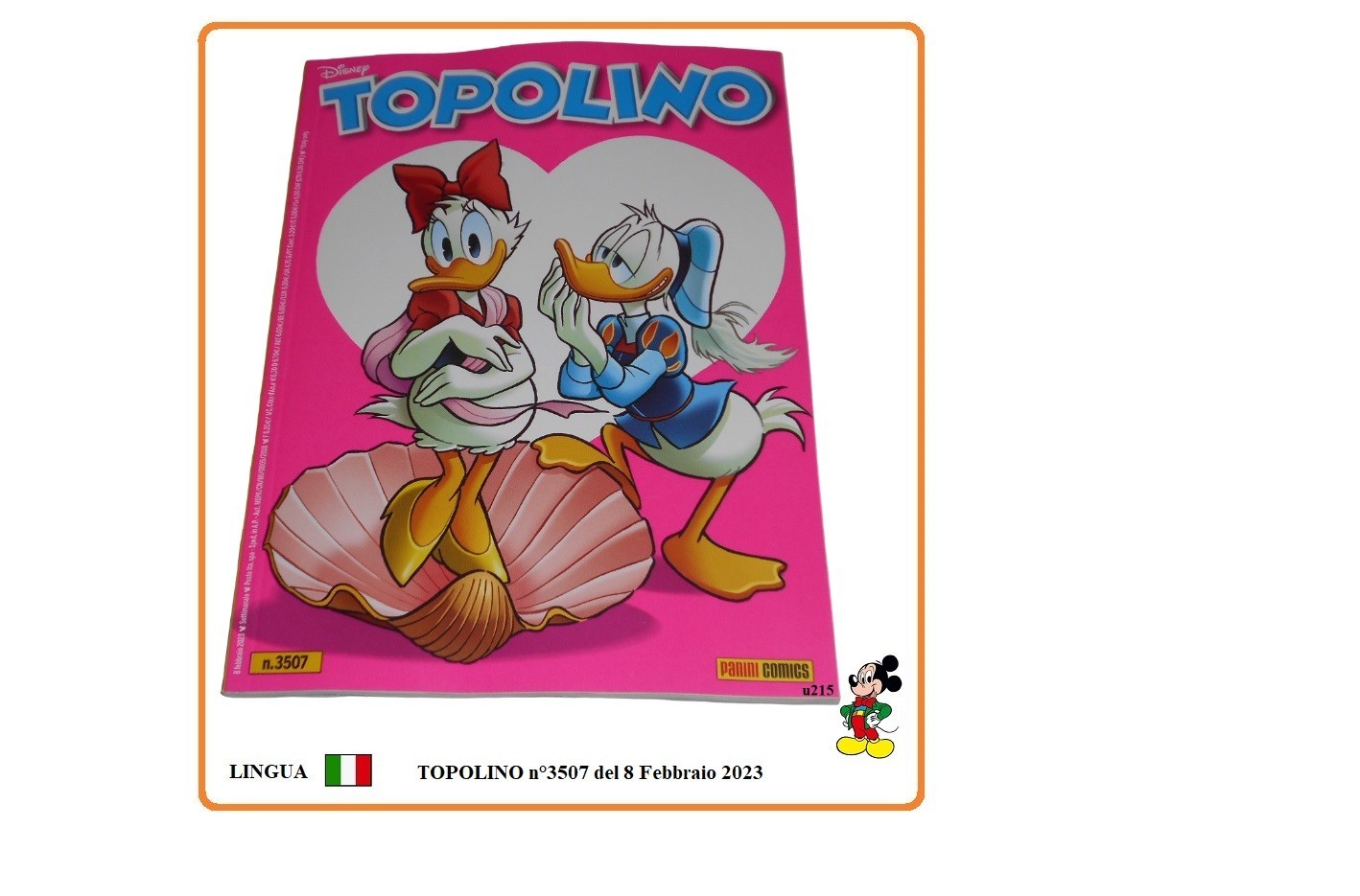 TOPOLINO n°3507 / Speciale S. Valentino 2023