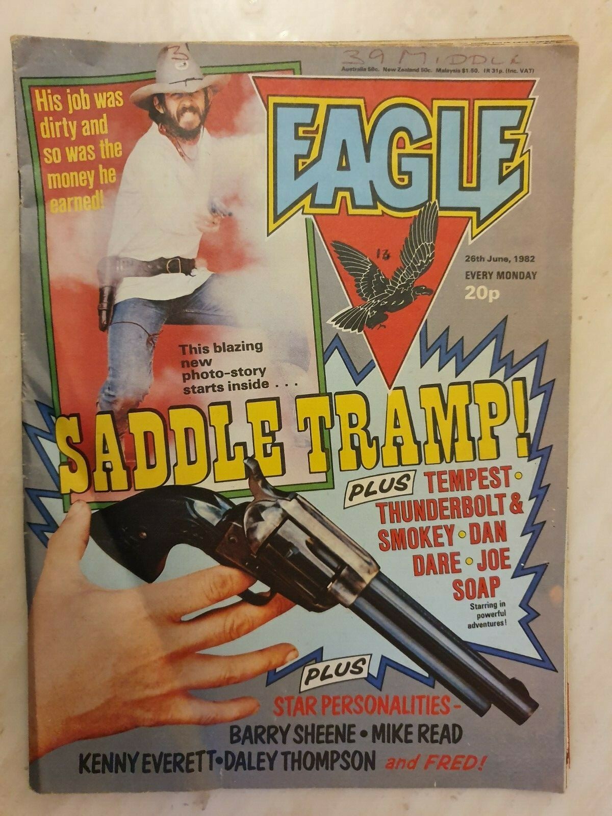 EAGLE DAN DARE - RETURN OF THE MEKON - 26th JUNE 1982