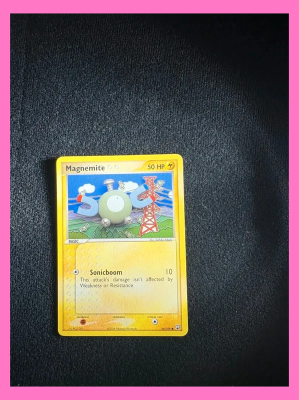 magnemite 66/109 Ex Team rocket returns