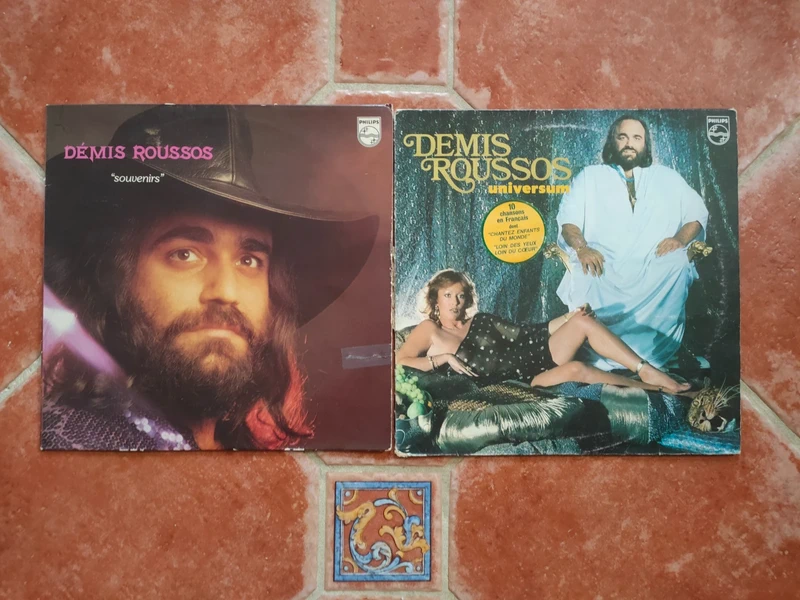 Lot de deux 33T de Demis Roussos
