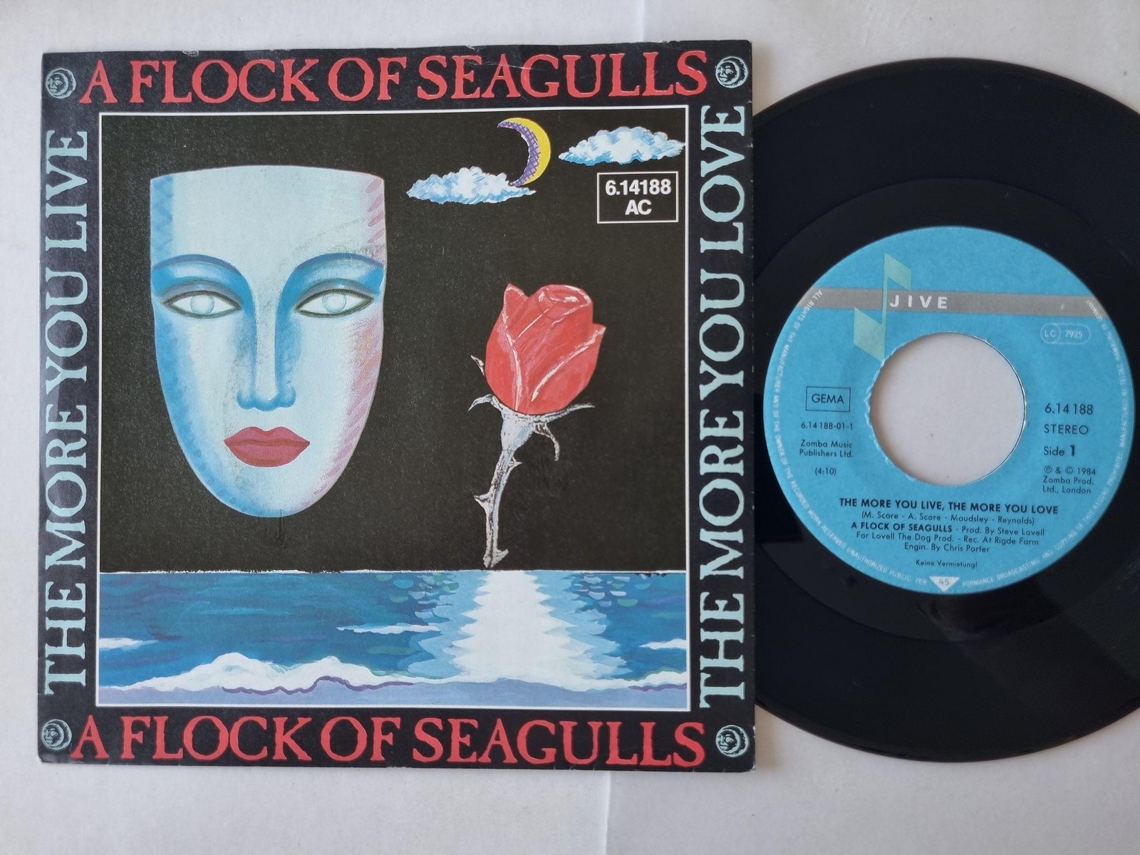 A Flock Of Seagulls - The More You Live, The More You Love 7'' Vinyl Germany