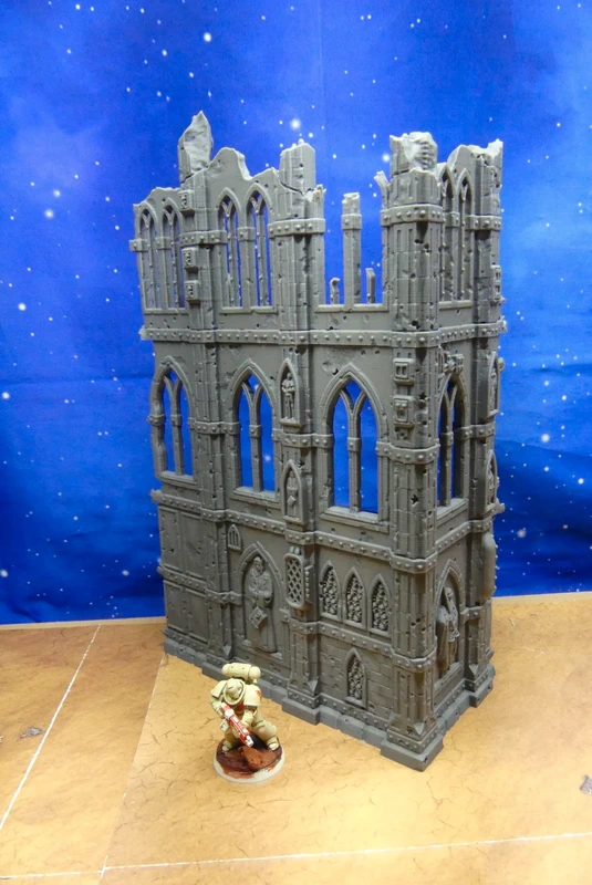 Décor imperium 12 ruine gothique wargame warhammer 40k
