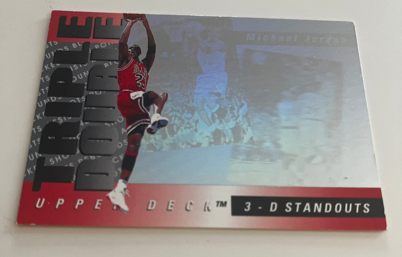 Michael Jordan Upper Deck 3-D Standouts #TD2 1993/94 – Hologramm