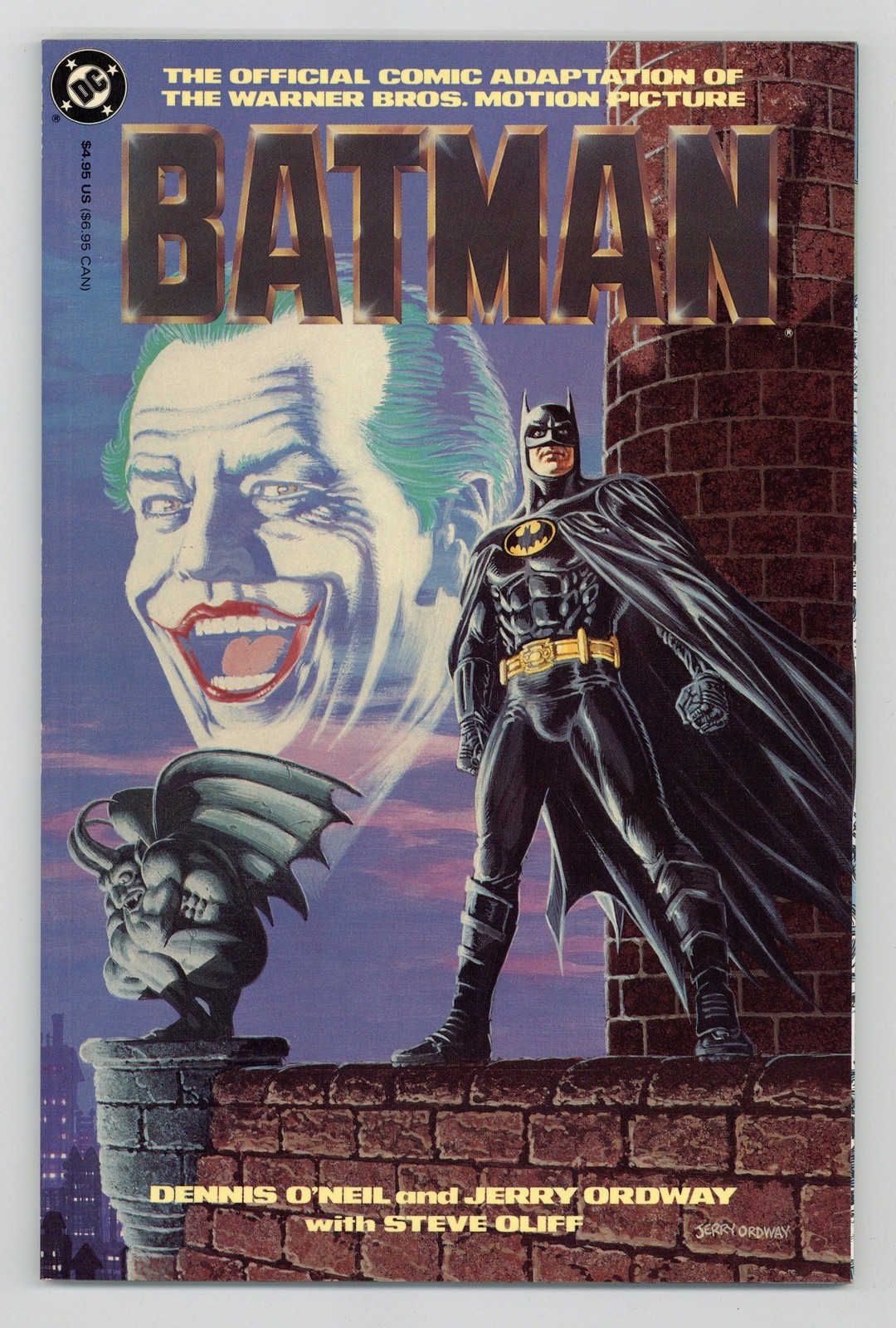 Batman Movie 1A-REP VF- 7.5 1989