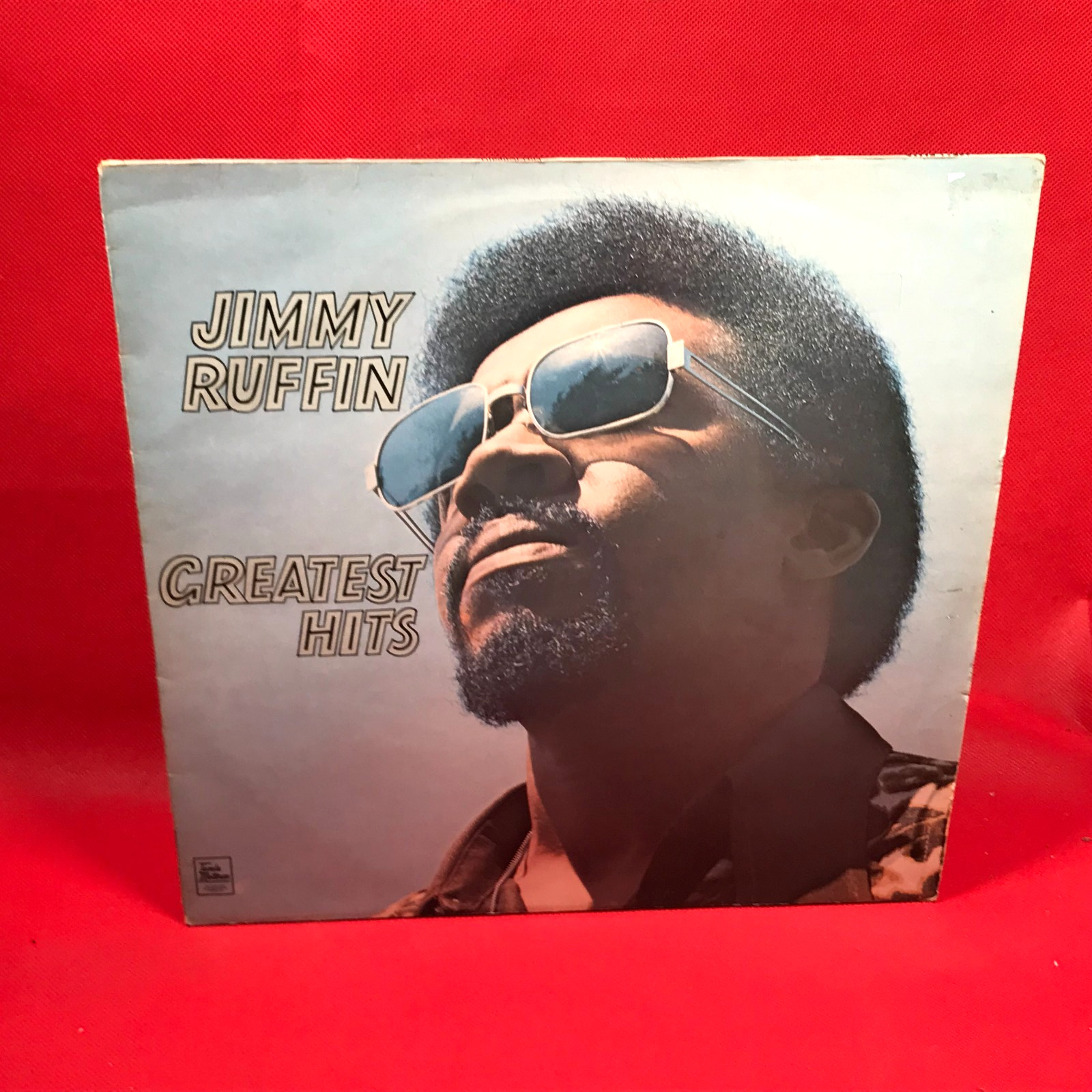 JIMMY RUFFIN Greatest Hits 1974 UK vinyl LP What Becomes Of The Brokenhearted
