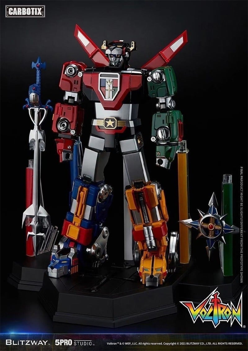 Modellino giocattolo 5PRO-CA-10401 Blitzway x 5PRO Studio Voltron Universe Defender