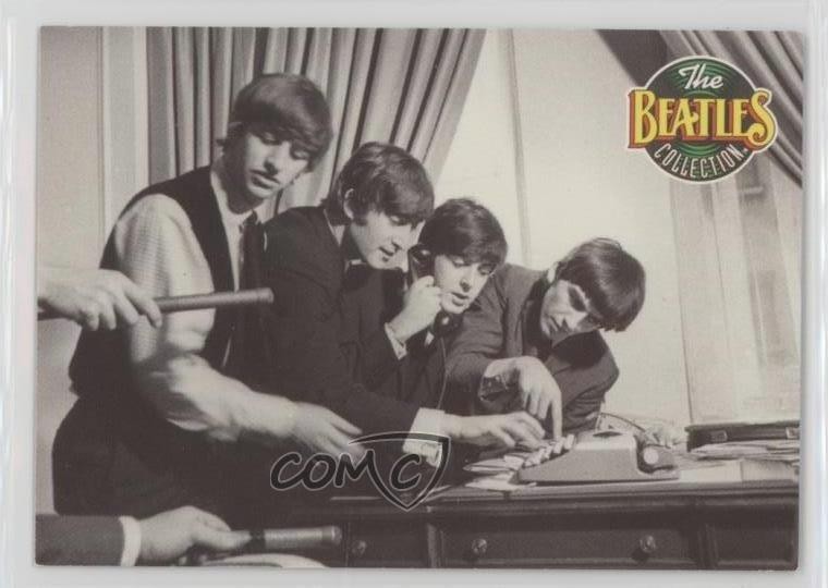 1993 The River Group Beatles Collection The Beatles Off-Stage #61 z6d