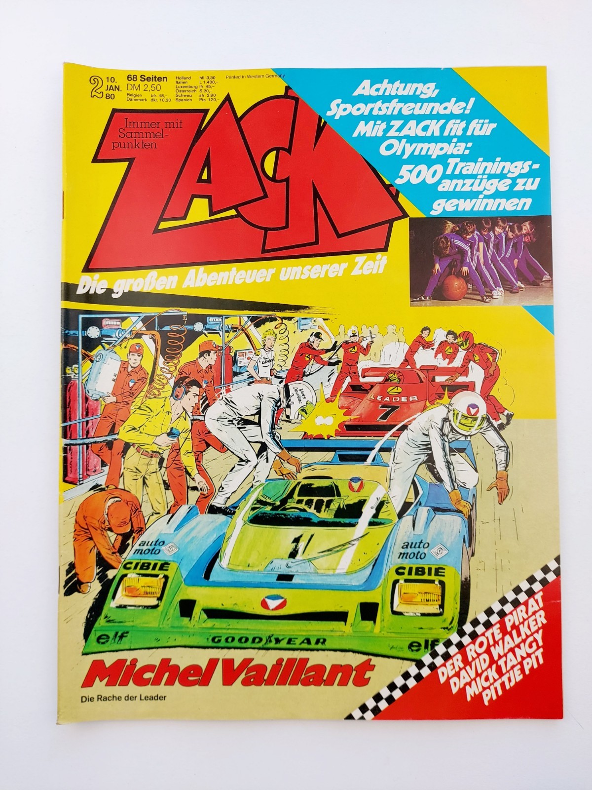 Corallo Fumetto - Zack #2 / 1980 - Ottime condizioni / Z1-