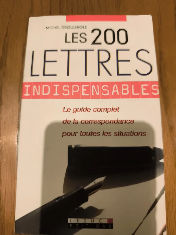 Livres 200 lettres indispensables