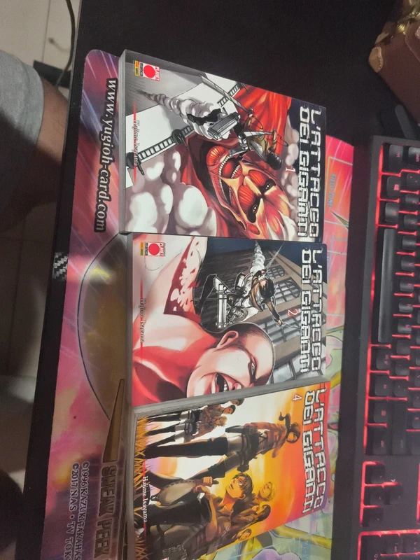 Attack on titans 1 - 2 - 4