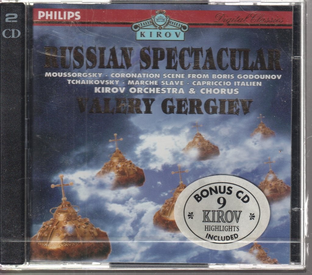4427752 Kirov Orchestra, Coro, Valery Gergiev Moussorgsky Tchaikovsky: A