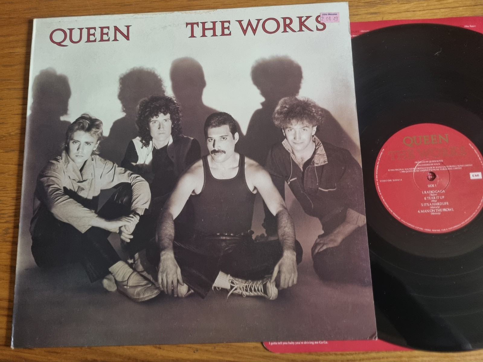 Queen – The Works 1984 EMI Records WORK 1 Pop Rock