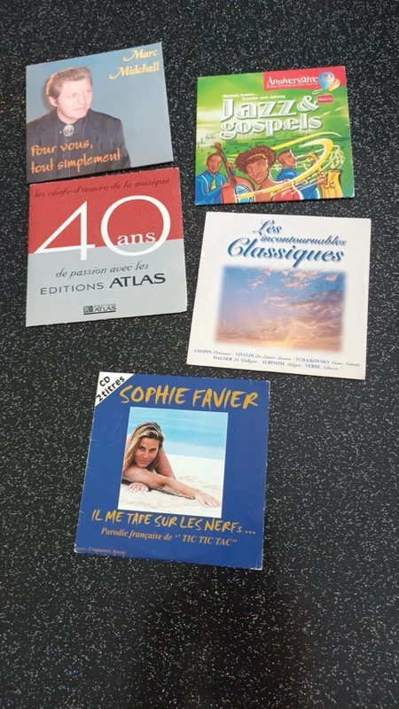 lot CD 2 titres