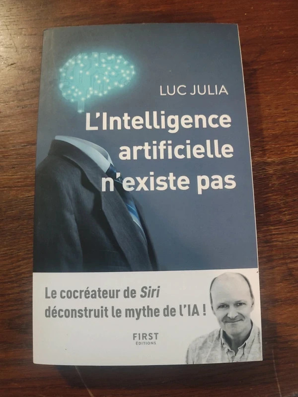 Livre l'intelligence artificielle n'existe pas