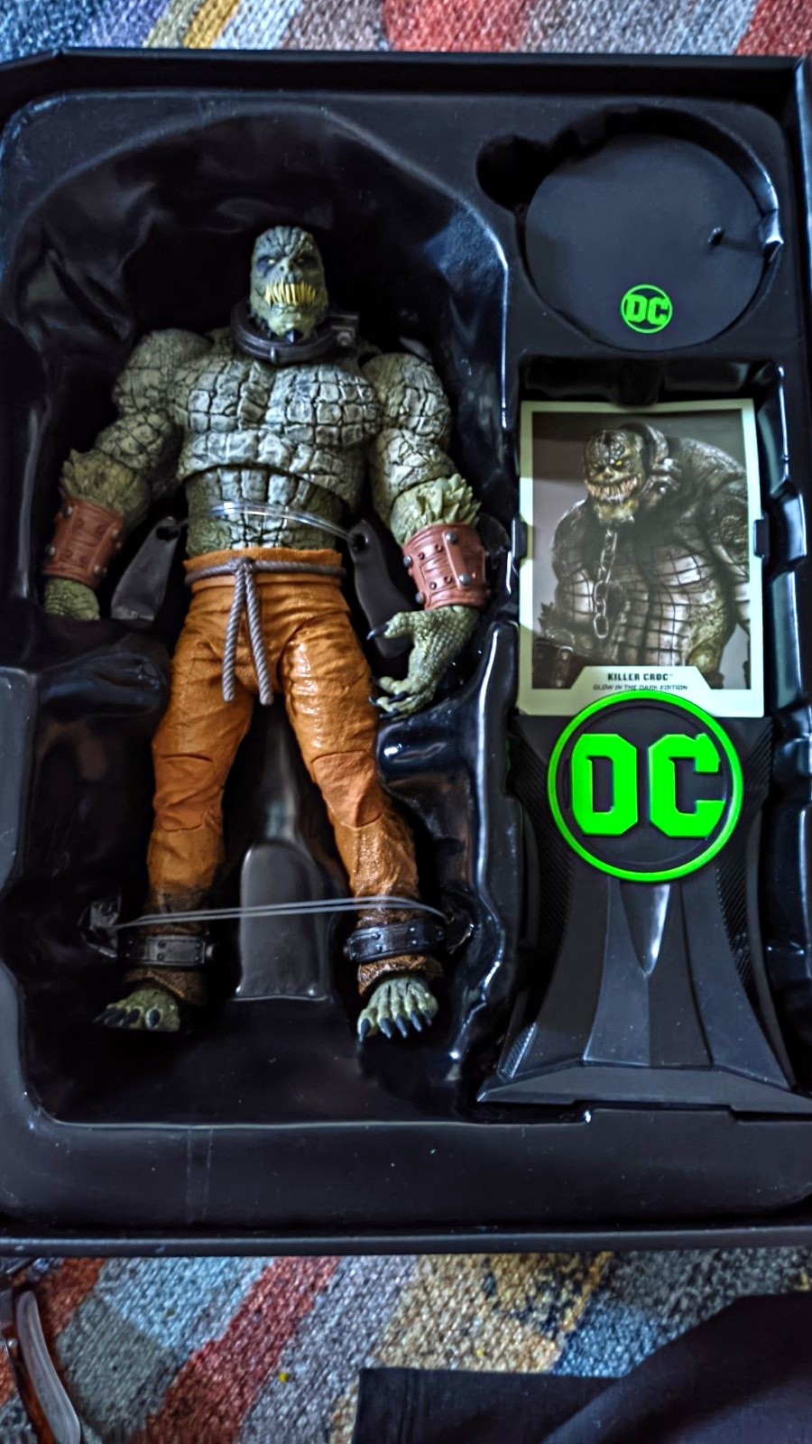 DC Multiverse McFarlane Action Figure Killer Crocodile Limited Edition Glow