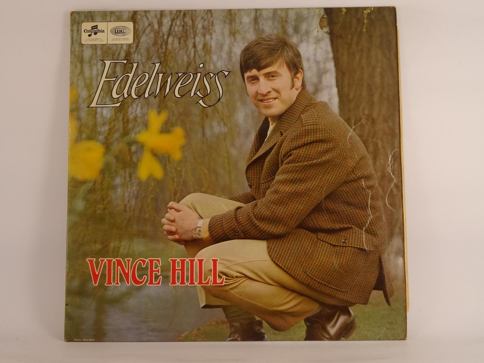 VINCE HILL EDELWEISS (UK) (B) 12 Track LP EMI
