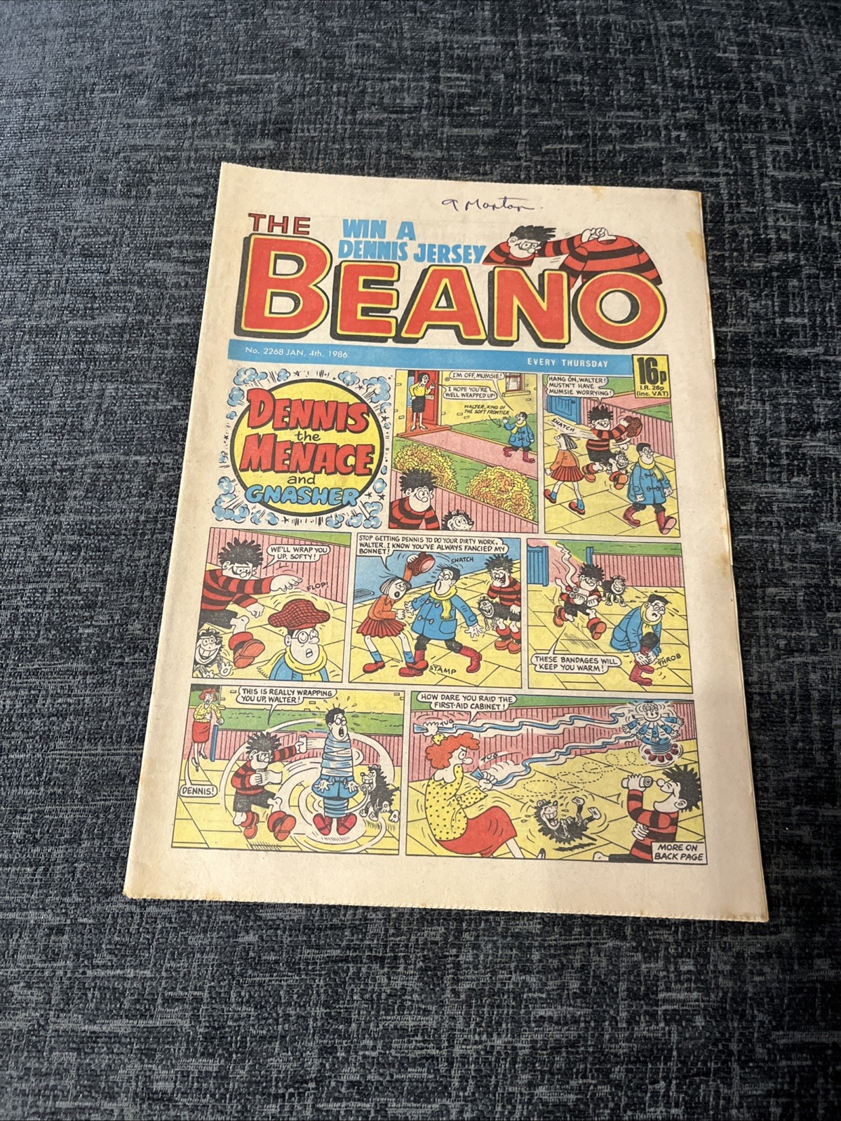 Beano Comic - #2268 - 4 January 1986
