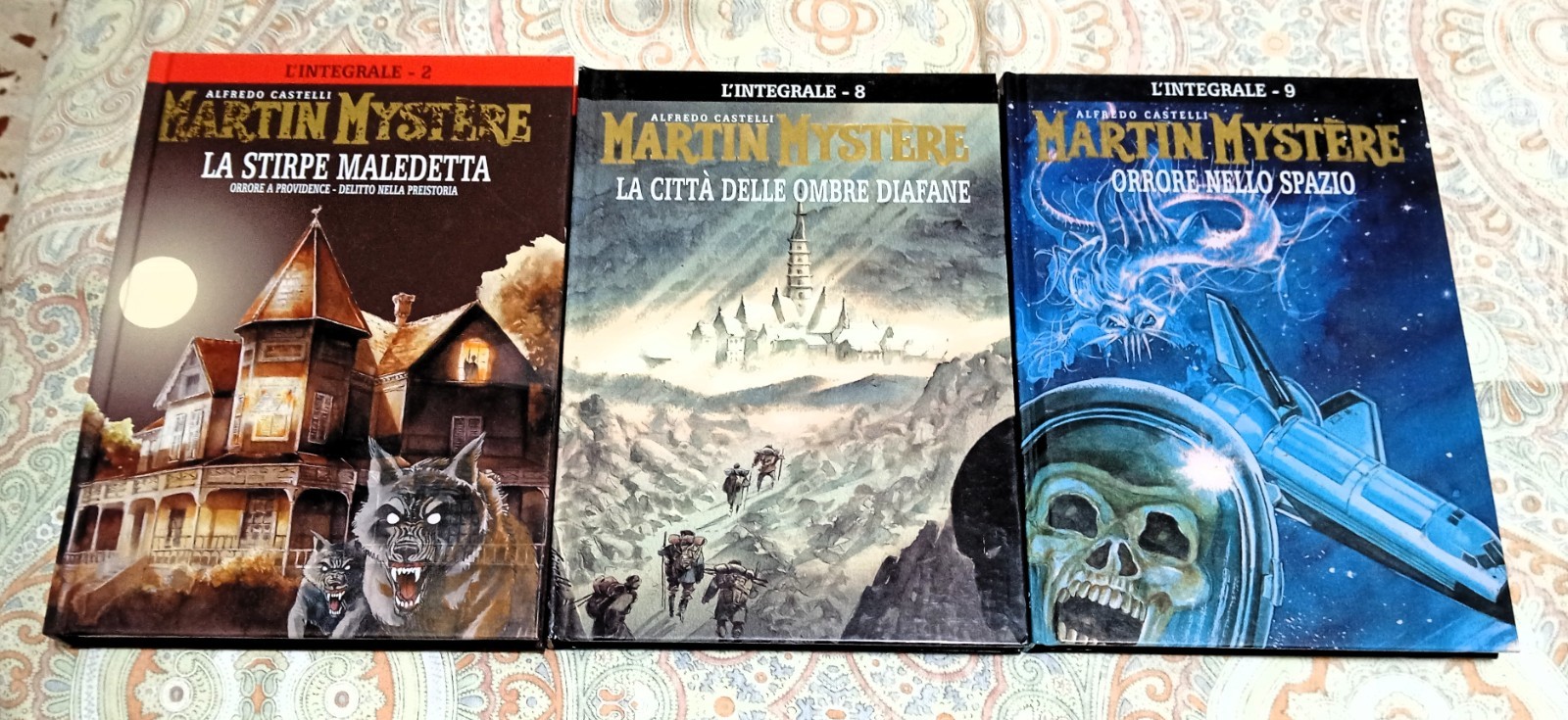 MARTIN MYSTERE L'INTEGRALE VOLL. 2, 8, 9 (BONELLI/HAZARD ED.) CARTONATI
