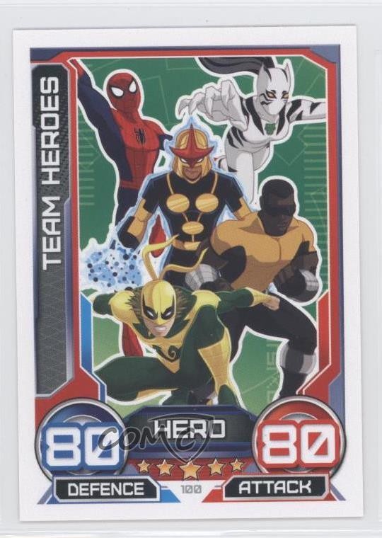 2014 Topps Marvel Hero Attax European Spider-Man Nova Luke Cage Iron Fist 1i3