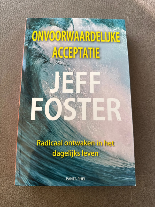 Boek onvoorwaardelijke acceptatie