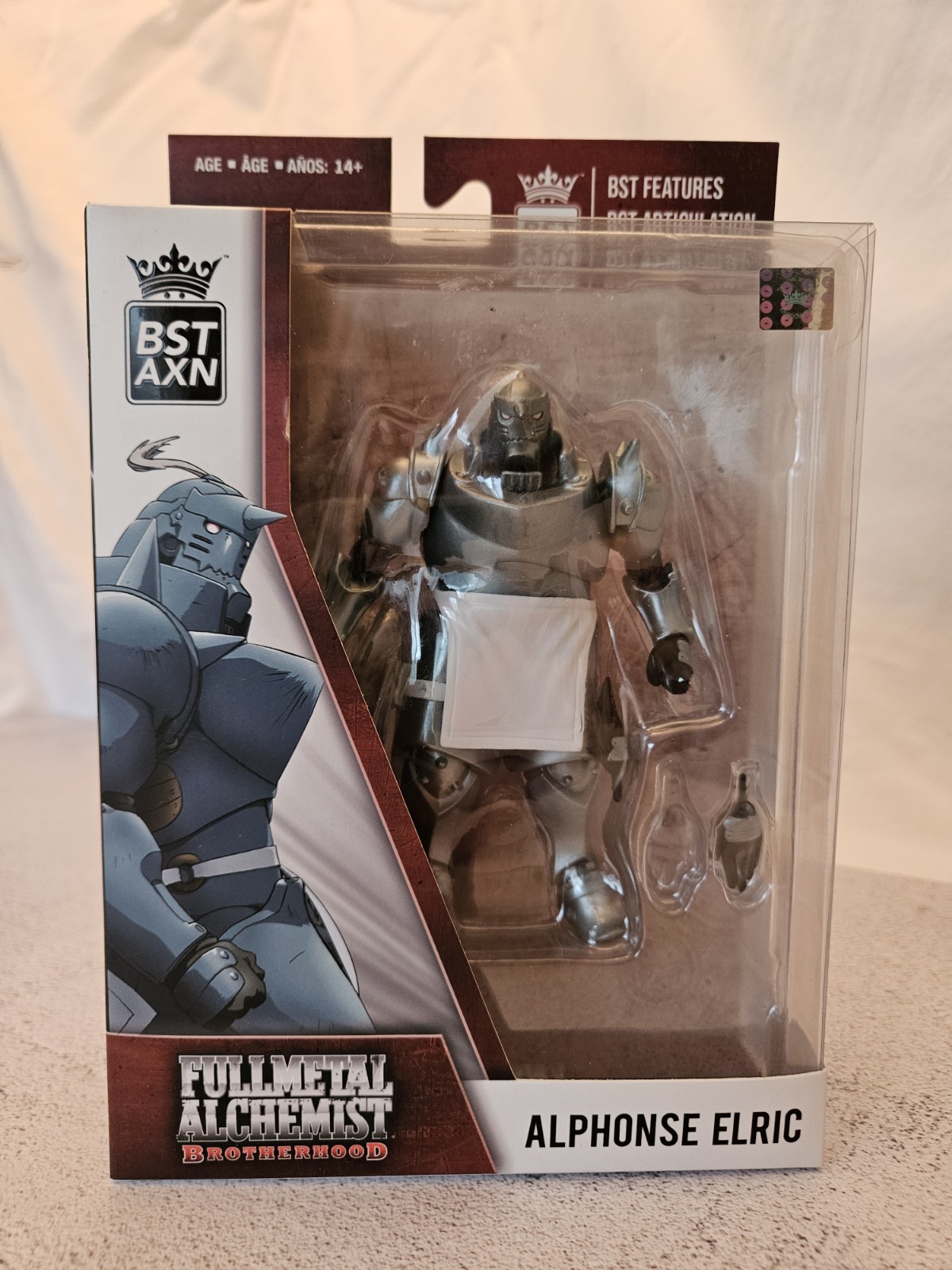 Fullmetal Alchemist Brotherhood Alphonse Elric Action Figure BST AXN Sealed