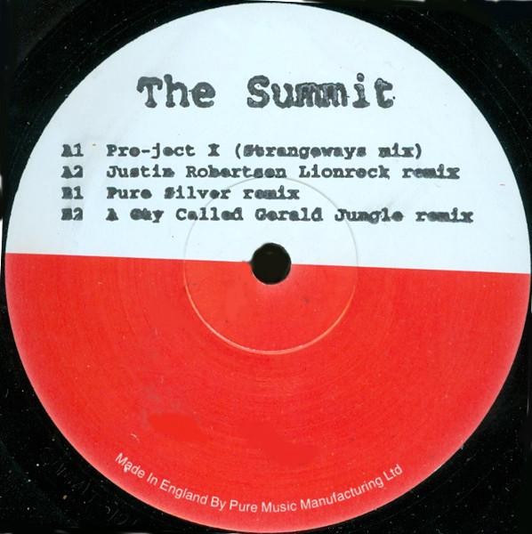 Pro-Ject X Summit 12" Vinile UK Summit 1994 Promo SUMMIT121