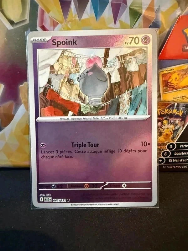Spoink Reverse 062/132 - Mega Evolution ME01 - MEG FR