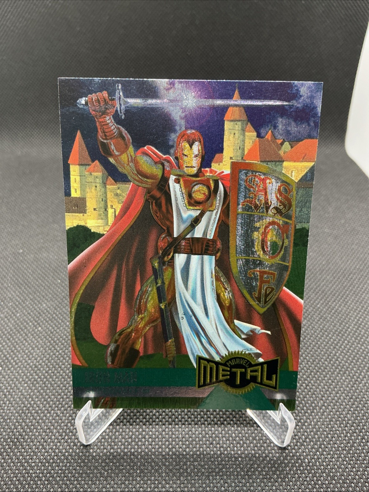 Fleer Marvel Metal Iron Man #130 1995