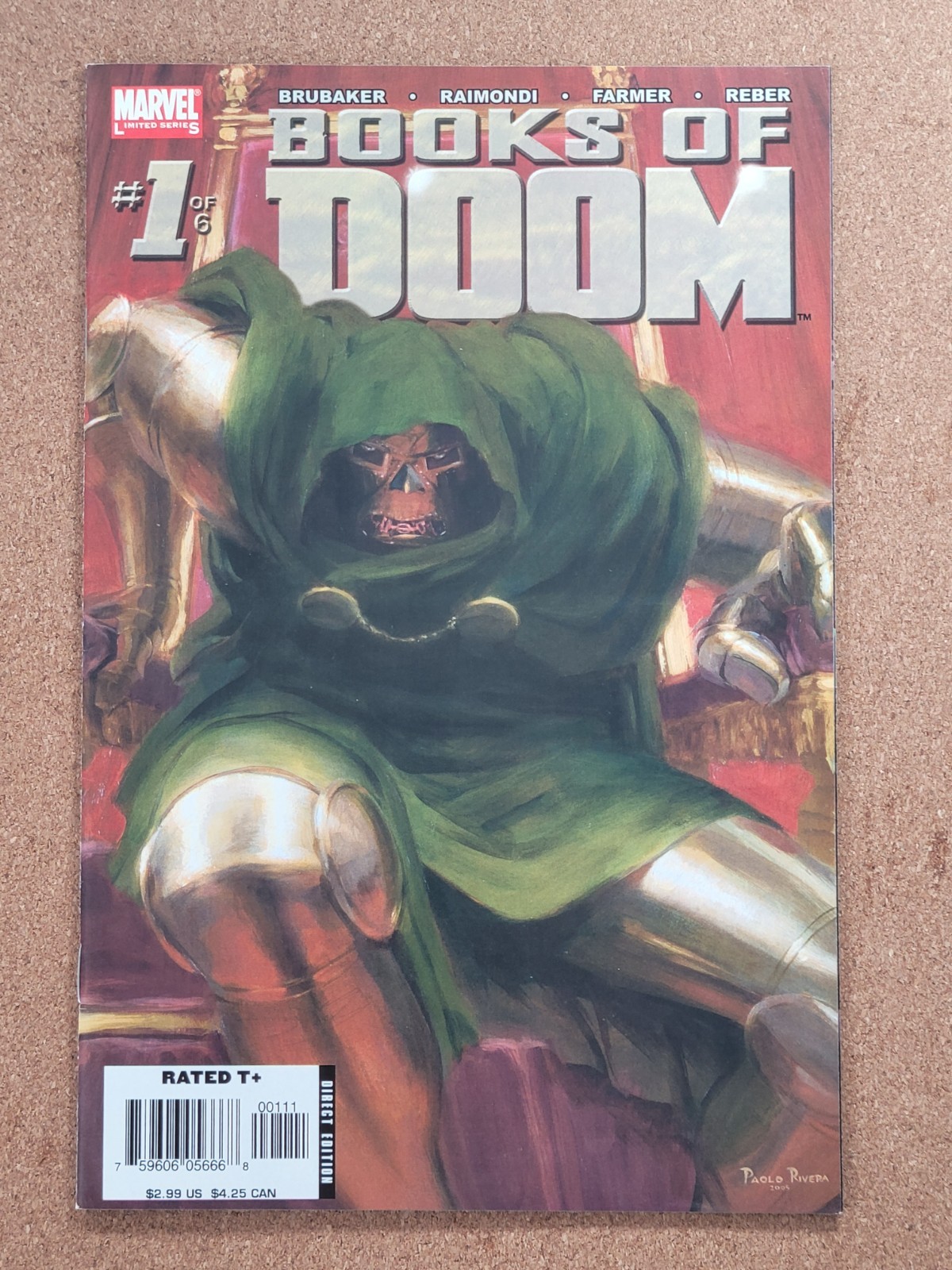 BOOKS of DOOM #1 Marvel 2006 Limited Series HTF Raw High Grade Comic Dr. Doom