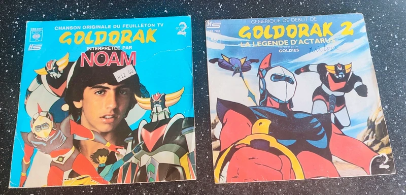 Goldorak et Goldorak 2 / Vinyle 45T