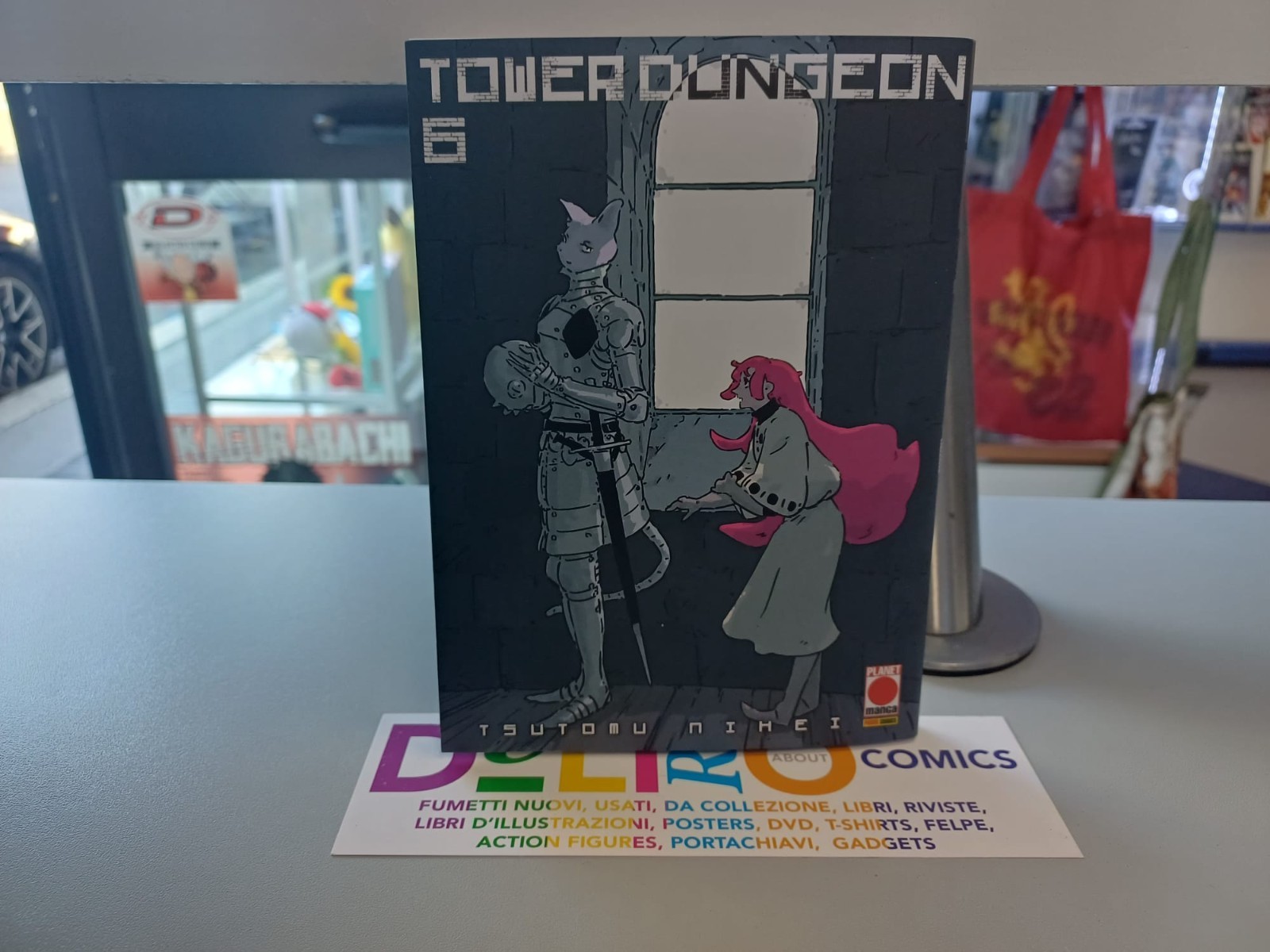 TOWER DUNGEON N.6 - TSUTOMU NIHEI - IN ITALIANO Ed. PLANET MANGA SCONTO 5%