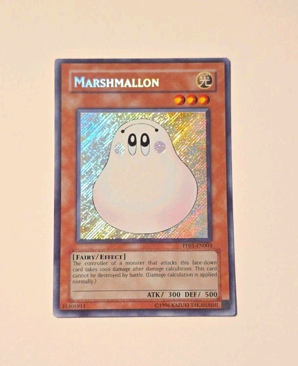Yugioh Marshmallon PP01-EN003 Segreta Rara Premium Pack 1 NM
