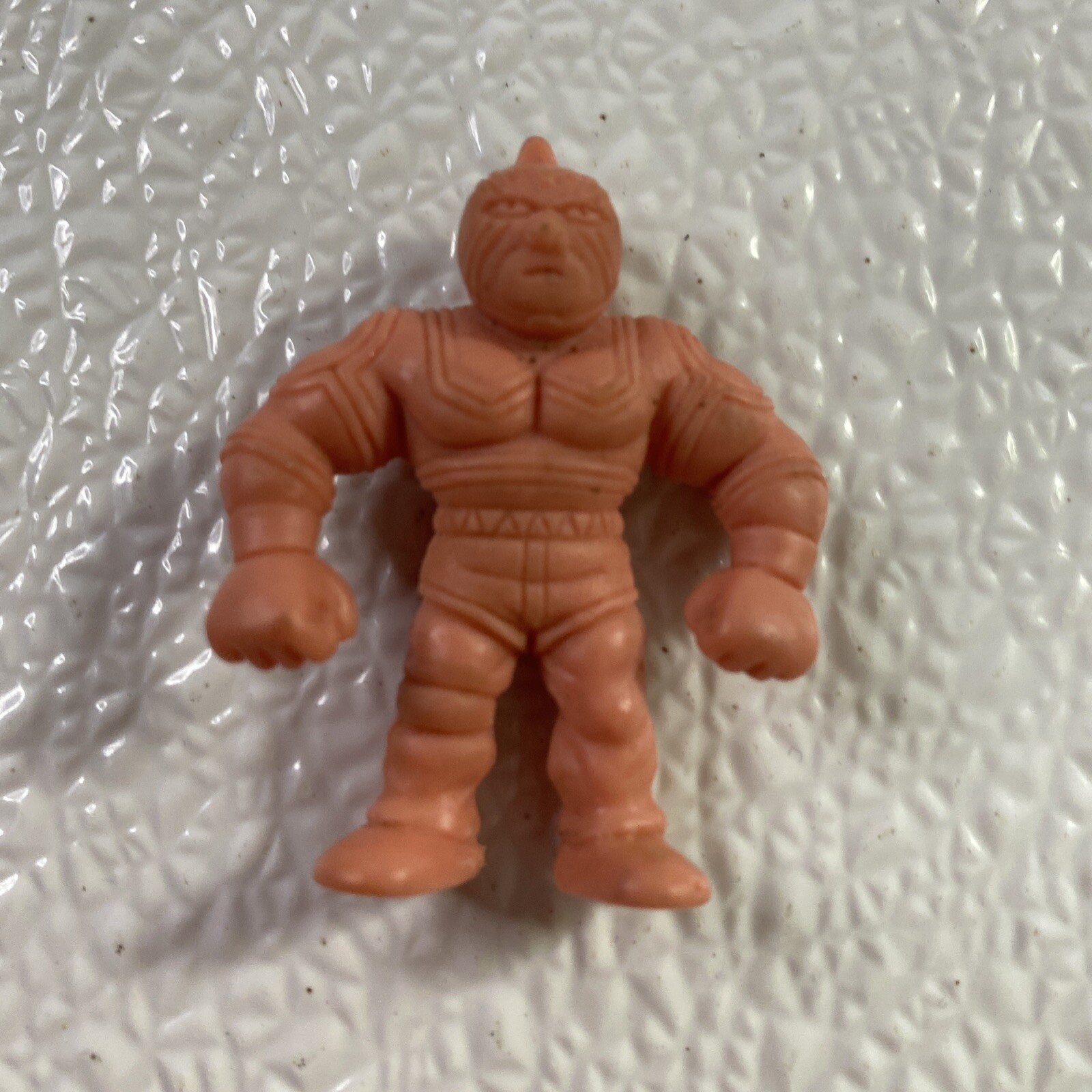80's M.U.S.C.L.E. Men Kinnikuman Flesh Color 2" Mr Kamen B Figure #173 Mattel