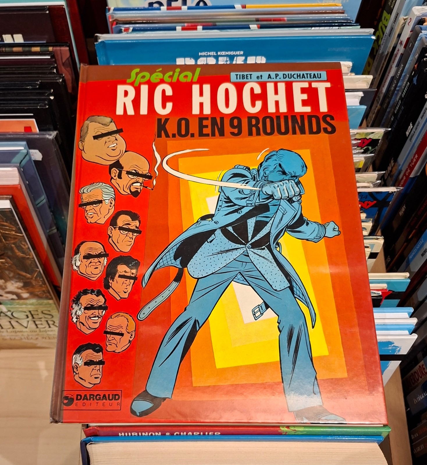 Ric Hochet T.31 Spécial - K.O. en 9 Rounds _Tibet - Duchâteau_ E.O. Dargaud 1980