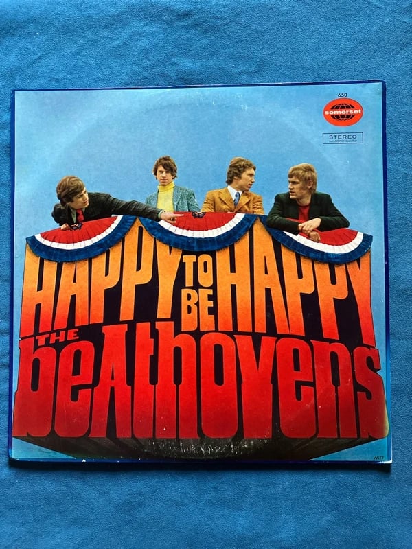 Disque 33 tours - The BeAthovens - Happy to Be Happy - 60’s - Somerset