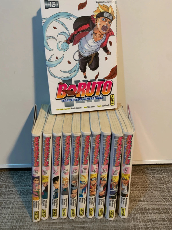 Boruto, tomes 1-12. 6 € unité ou Contactez-moi pour un lot !