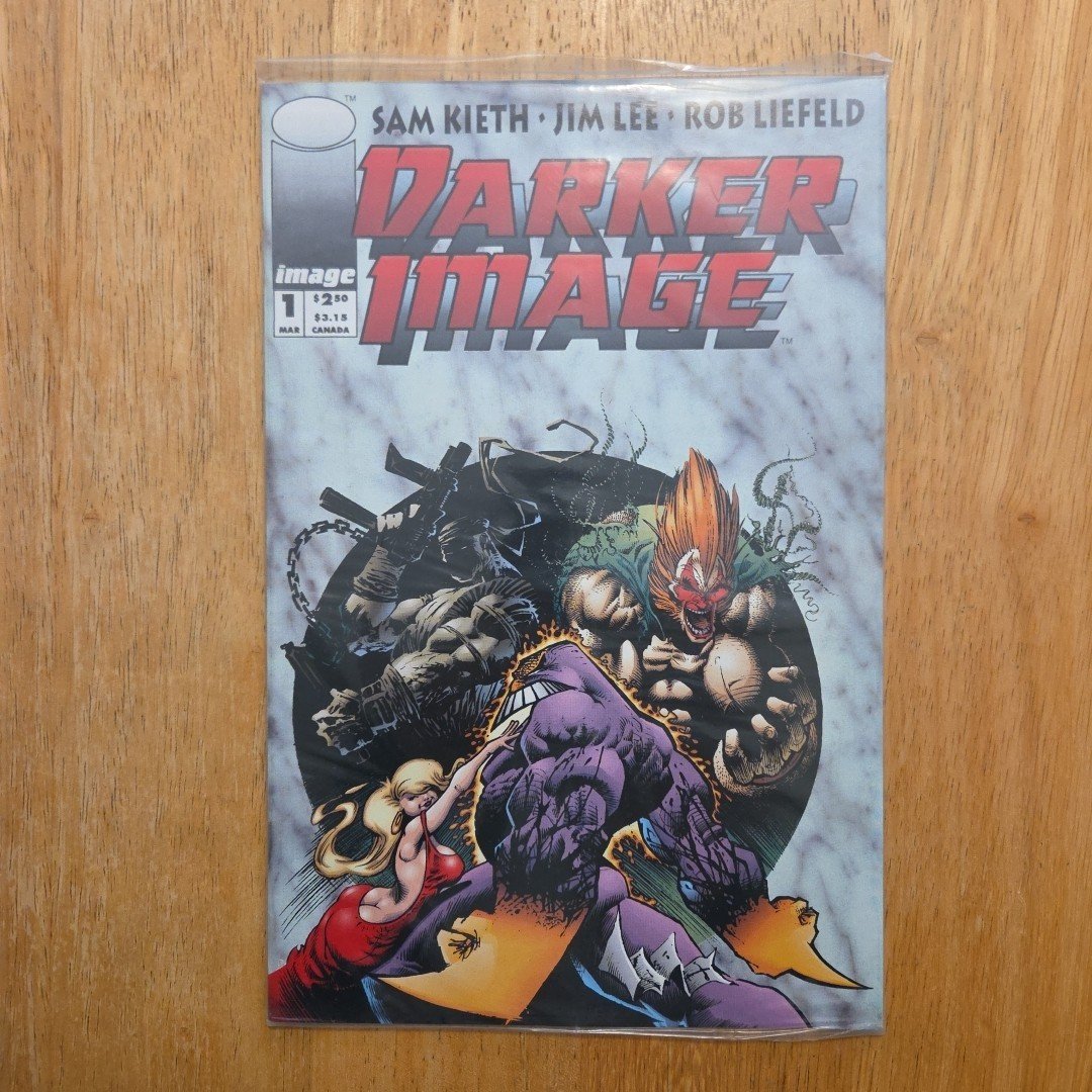 Darker Image #1 Vintage da Collezione 1° Edizione (sigillo originale) Image Comics 1993