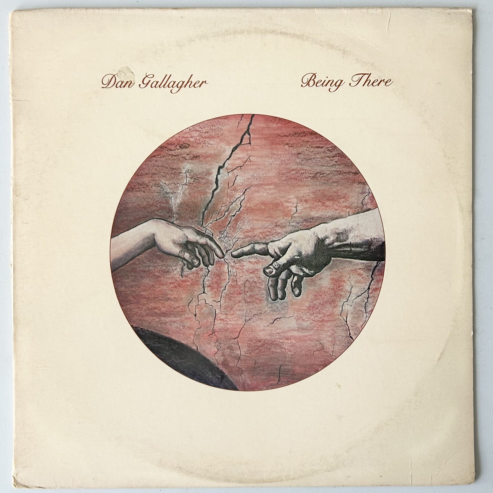 Dan Gallagher - Being There - Private Press - S.O.S. Records- Vinyl LP