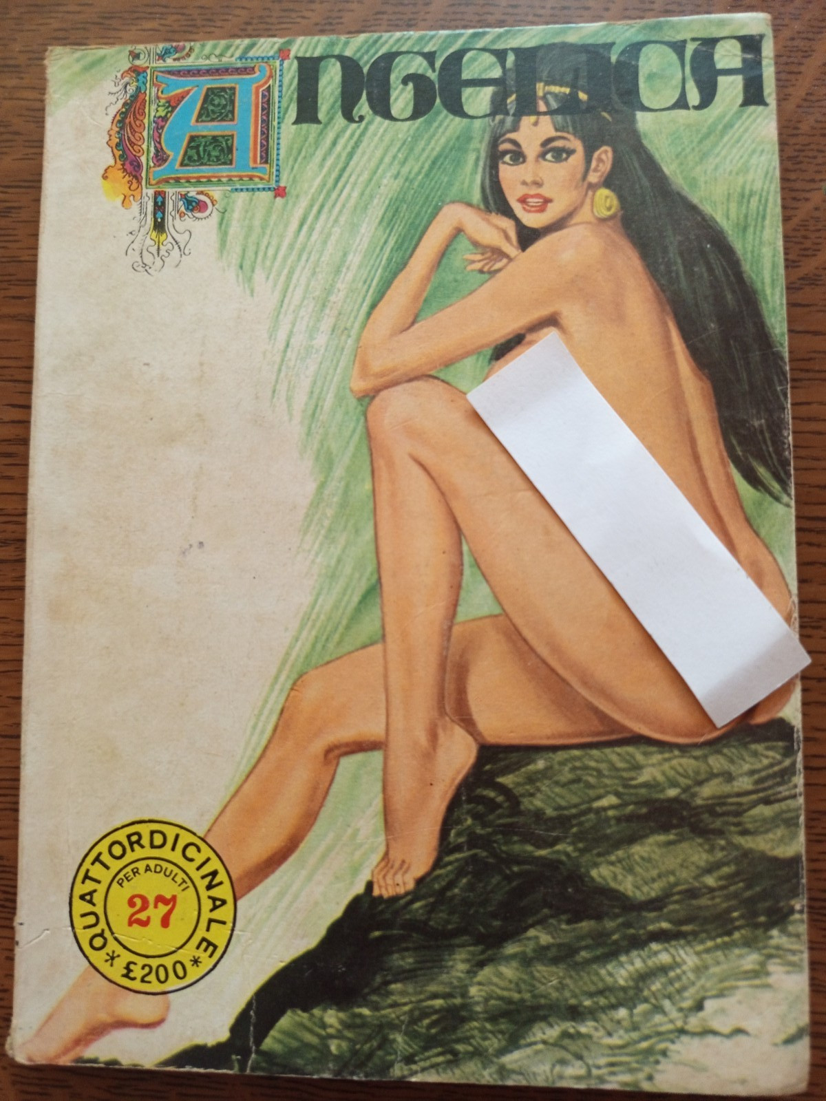 angelica n  27 ''  occhio per occhio.'' - 1971