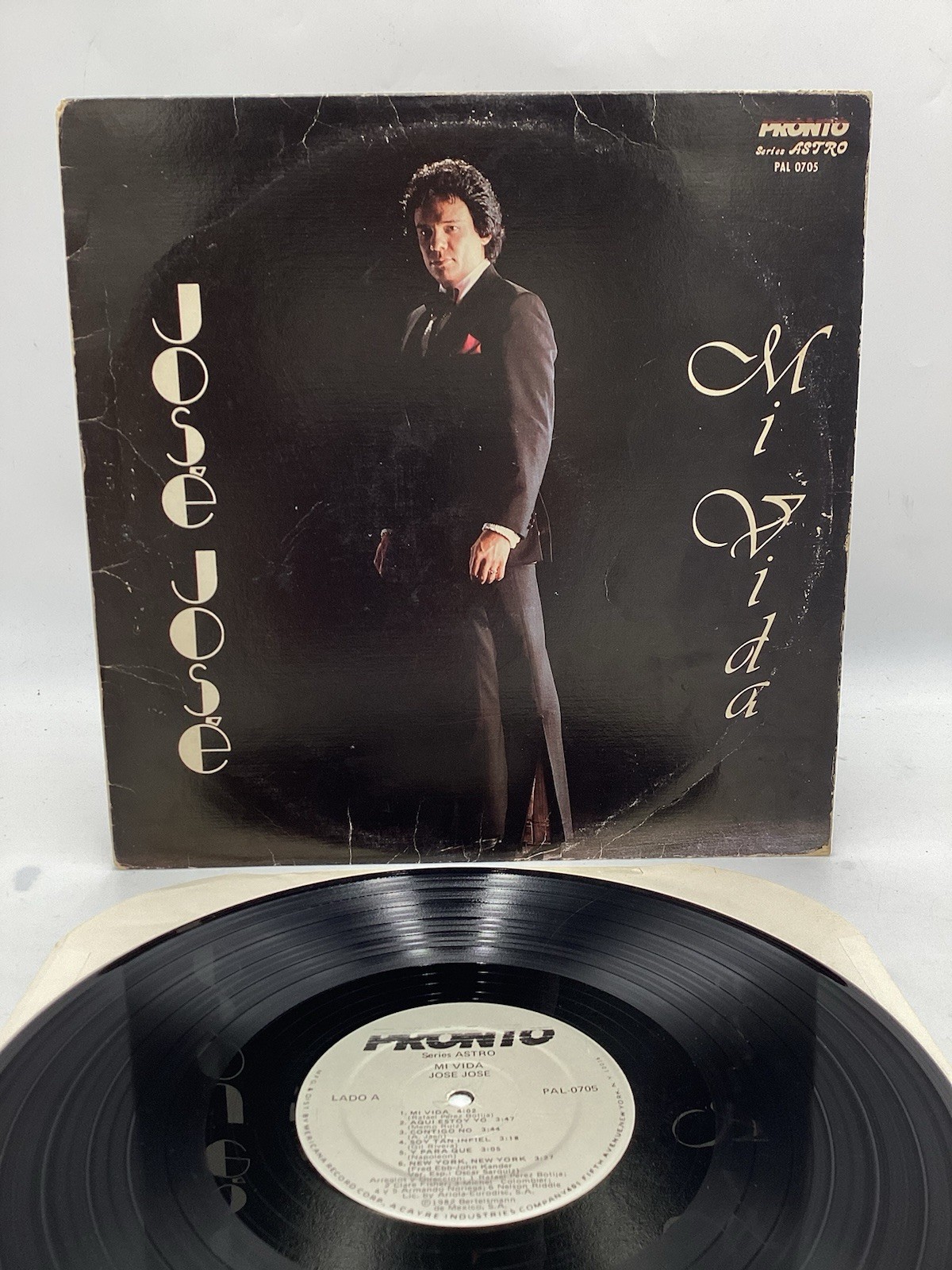 JOSE JOSE reflexiones (82’ PRONTO VINYL LP U.S.) PLAYGRADED VG+/++