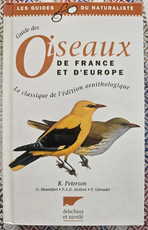 Guide des oiseaux de France et d'Europe
