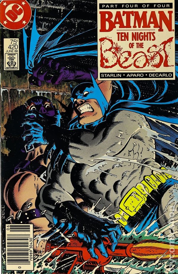 Batman #420N FN 6.0 1988 Immagine Stock