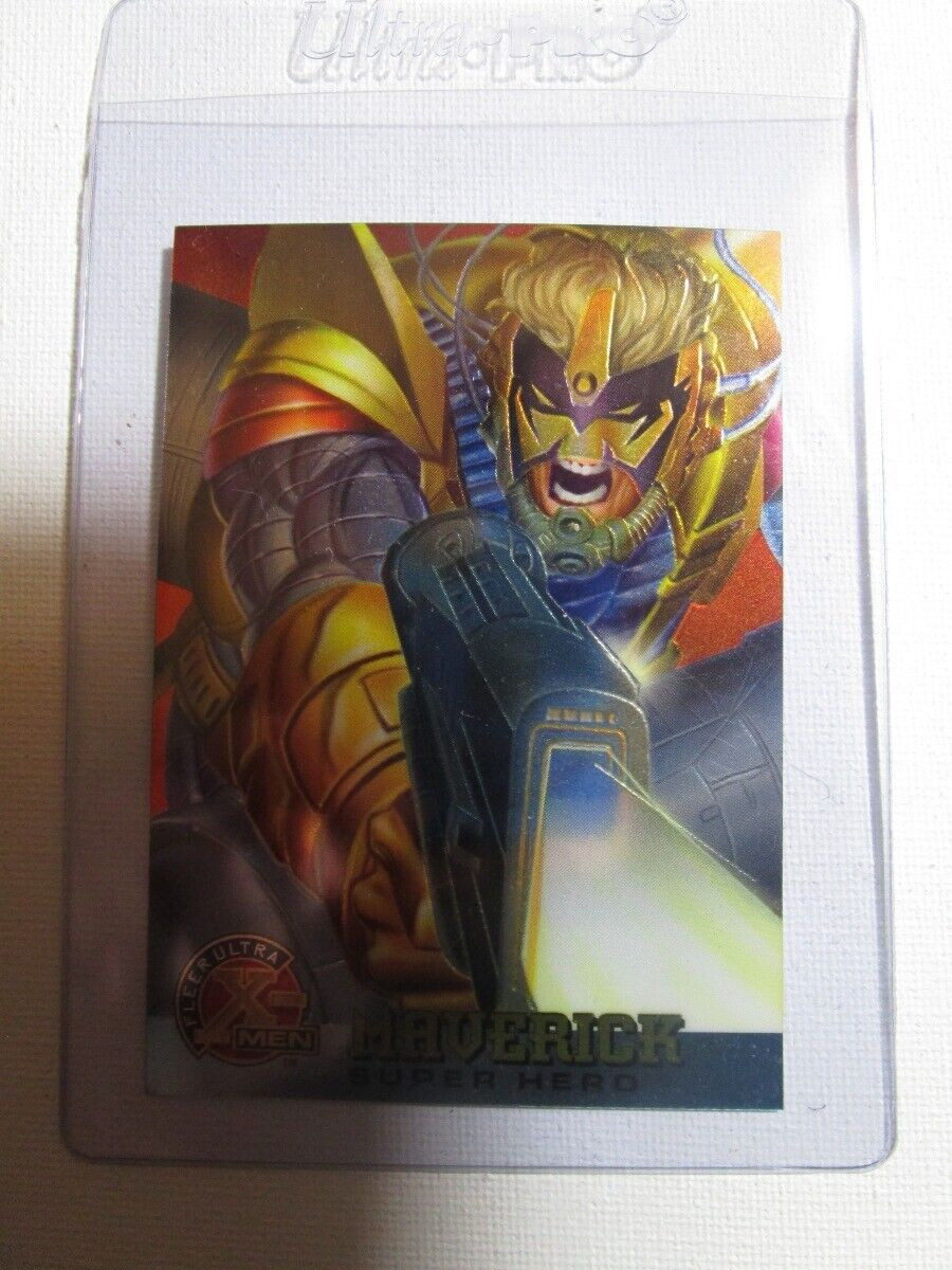 Fleer Ultra X-Men 1995 tutto cromato Maverick #56