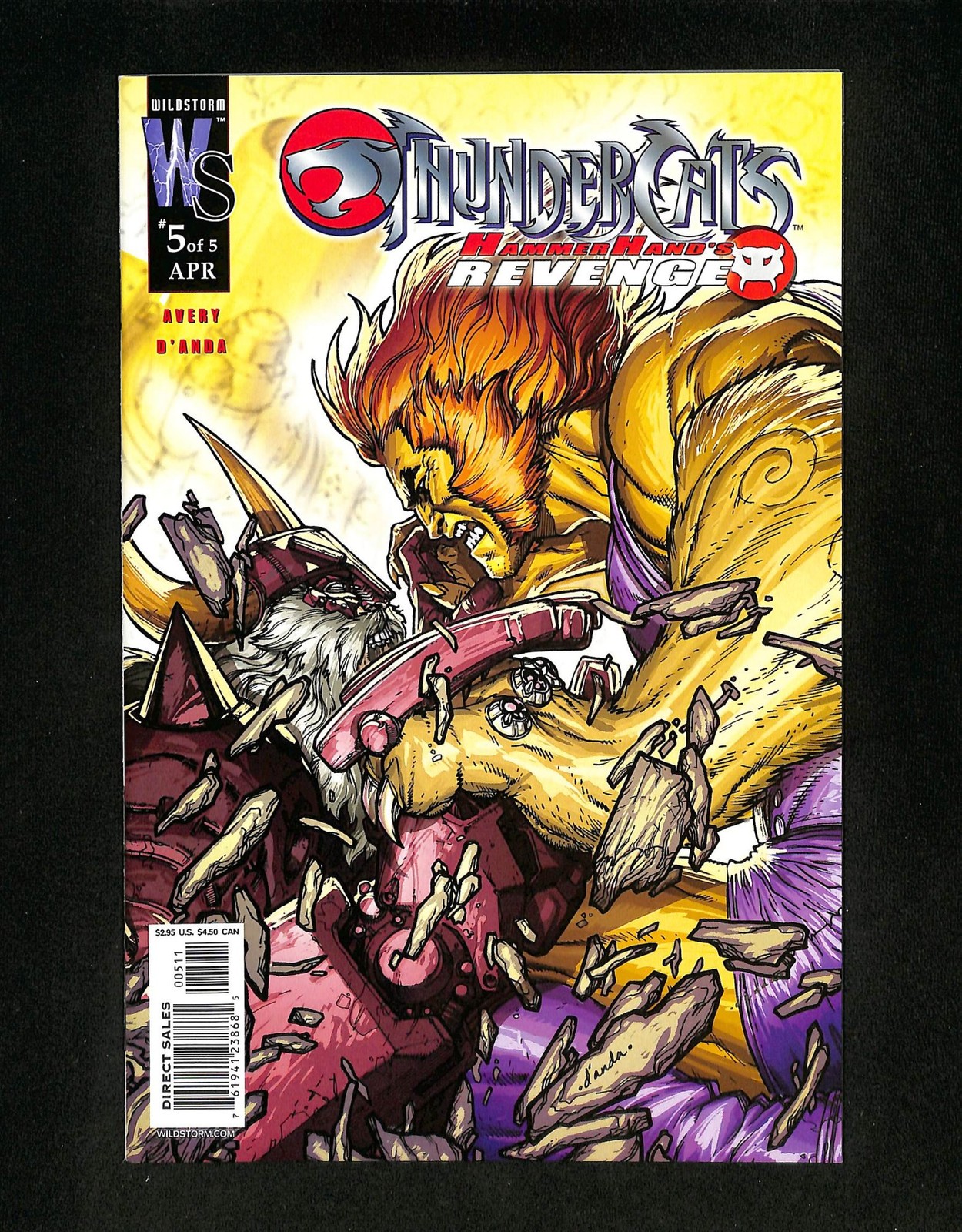 Thundercats: Hammerhands Revenge #5 Wildstorm 2004