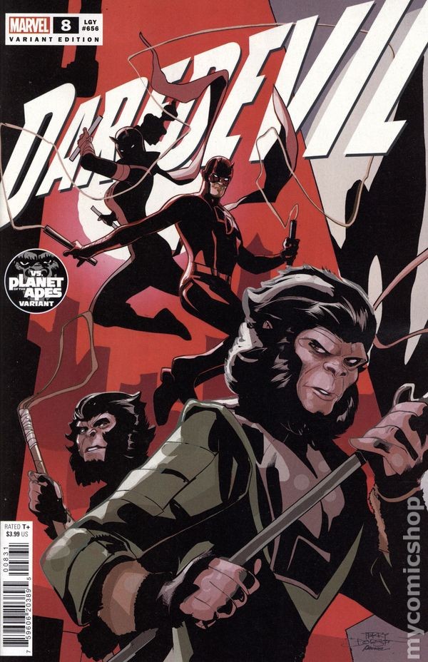 Daredevil #8C Dodson Variant VF 2023 immagine stock