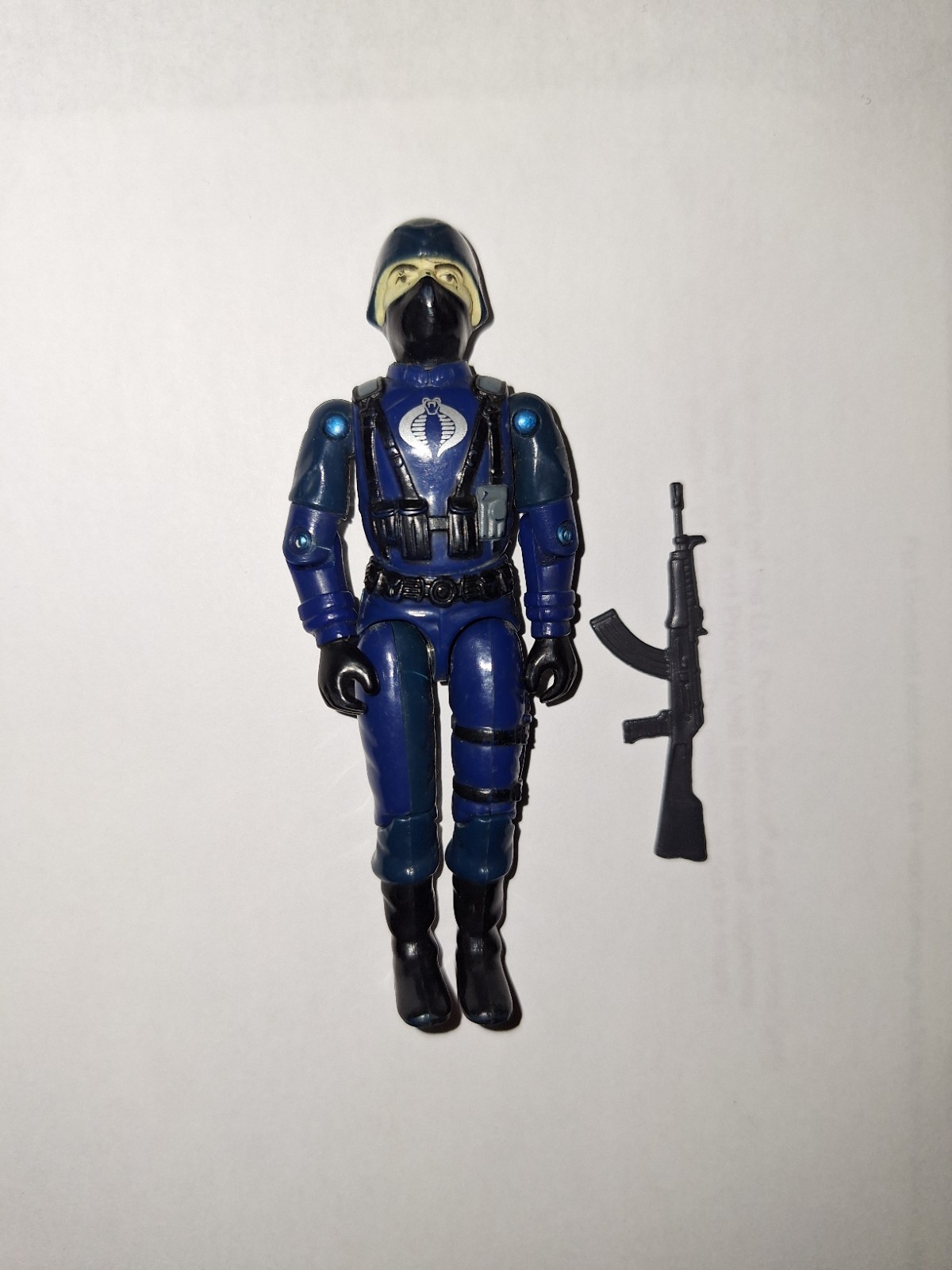 Vintage G.I. Joe Cobra Officer 3.75" Figure Complete 1983 Hasbro Perfect Sigil